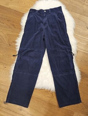 Vintage Navy Corduroy Utility Pants